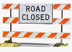 Image result for Road Closed Sign Cartoon