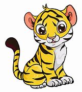 Image result for Cute Tiger Drawings Easy