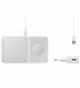 Image result for Samsung Charger P4300 Wireless Travel Duo Pad White