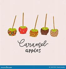 Image result for Cartoon Caramel Apple Cocktails