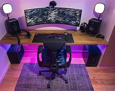 Image result for Wall Mounted 55-Inch TV Gaming Setups