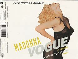 Image result for Madonna Vogue CD