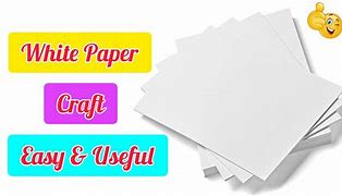 Image result for Theworks White Plain A4 Craft Paper