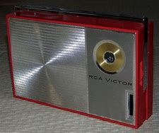 Image result for Vintage RCA Victor Transistor Radio
