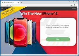 Image result for You Won an iPhone Scam
