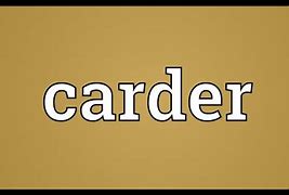 Image result for carder�a