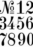 Image result for Small Number Stencils