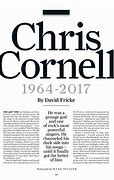 Image result for Chris Cornell Covers