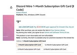 Image result for Nitro Gift Card