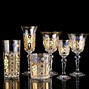 Image result for Crystal Glasses Set Champagne