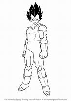 Image result for Vegeta Drawing Easy Stencil