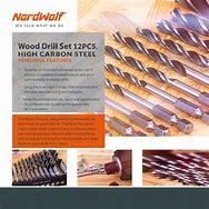 Image result for Brad Point Wood Drill Bits
