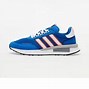 Image result for Adidas White and Blue Running Shoes