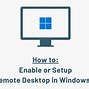 Image result for Remote and Desktop Settings