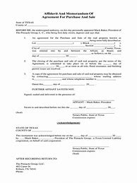 Image result for Affidavit of Agreement Sample