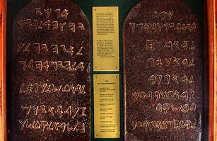 Image result for Ten Commandments Tablet