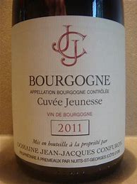Image result for Jean Jacques Confuron Bourgogne Cuvee Jeunesse
