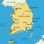 Image result for South Korea Map Asia