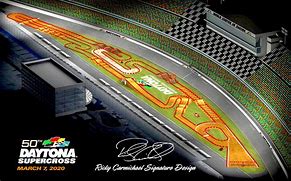 Image result for Daytona Supercross Track