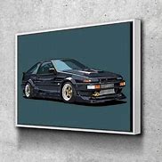 Image result for Toyota AE86 Canvas Print