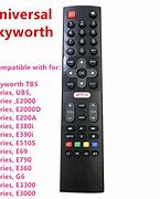 Image result for Skyworth TV Remote Control