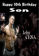 Image result for John Cena Birthday Plates