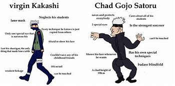 Image result for Chad Sasuke Meme