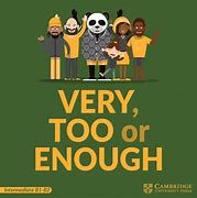Image result for Too and Enough Flashcard