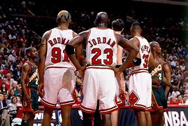 Image result for 1996 NBA Finals Black and White