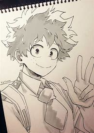 Image result for Draw Anime My Hero Academia