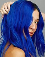 Image result for Permanent Dark Blue Hair Dye