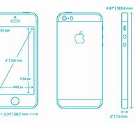 Image result for iphone 5s size in inches