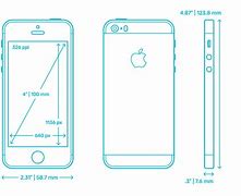 Image result for Apple Logo iPhone 5S with Dimensions