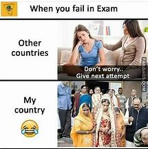 Image result for Failing Exam Memes