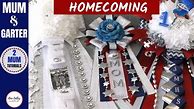 Image result for Simple Homecoming Mums and Garters