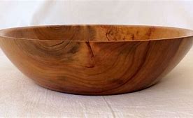 Image result for Large Wooden Fruit Bowl
