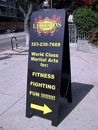 Image result for Sidewalk Signs for Businesses