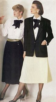 Image result for 1980s Women Office Fashion