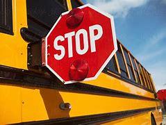 Image result for Printable School Bus Stop Sign