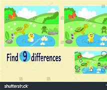 Image result for Find Differences Between Pictures Game