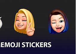 Image result for Me Moji Stickers