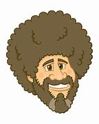 Image result for Bob Ross Cartoon