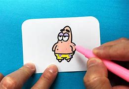 Image result for Patrick Star Drawing Easy