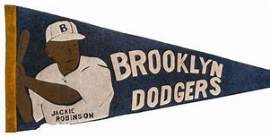 Image result for Jackie Robinson Dodgers Banner