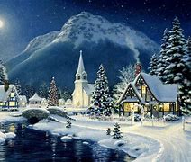 Image result for Christmas Village Wallpaper