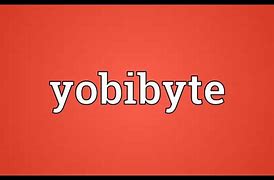 Image result for Yobibyte Cloud