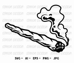 Image result for Weed Blunt Silhouette