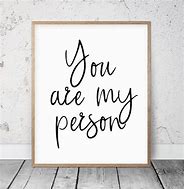 Image result for You Are My Person Words Clip-Art