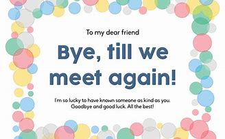 Image result for Free Printable Farewell Card