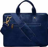 Image result for Blue Leather Laptop Bag